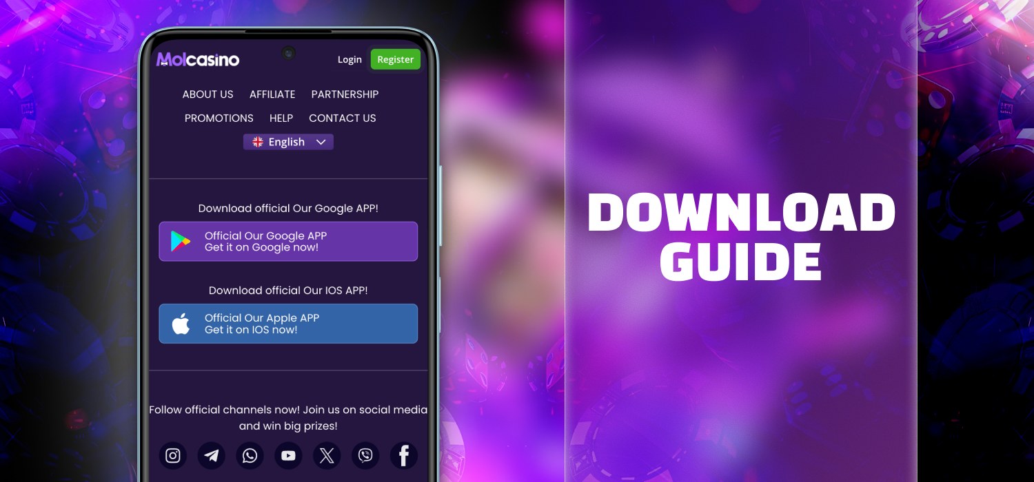 guide of downloading application