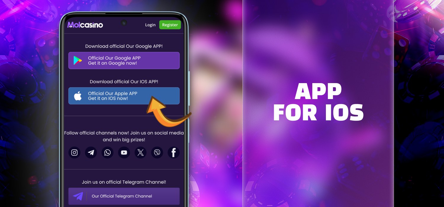 mol casino app on ios devices